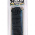 Japanese Style Bondage Rope Cotton 32 Feet Black