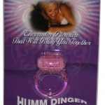 Humm Dinger Vibrating Cockring Magenta