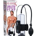 Classix Vibrating Power Pump 7.5 Inch Black