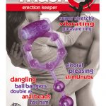 The Macho Erection Keeper Cock Ring Purple