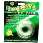 Humm Dinger Night Rider Vibrating Cockring Glow In The Dark