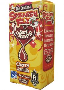 The Original Spanish Fly Sex Drops Cherry Vanilla 1 Ounce