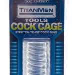 TitanMen Tools Cock Cage Clear