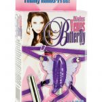 WIRELESS VENUS BUTTERFLY WITH REMOVABLE BULLET PURPLE