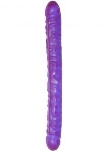 Crystal Jellies Double Dong Sil A Gel 18 Inch Purple