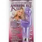 PLATINUM EDITION BUTTERFLY KISS MULTIFUCTION WATERPROOF 2.75 INCH PURPLE