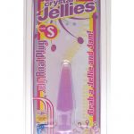 Crystal Jellies Small Butt Plug Sil A Gel Purple