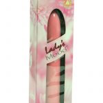 LADYS MOOD 7 INCH PLASTIC VIBRATOR PINK