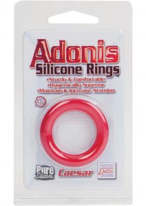 Adonis Silicone Rings Ceasar Red