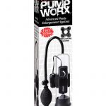 Pump Worx Beginners Vibrating Pump With Cock Ring Clear