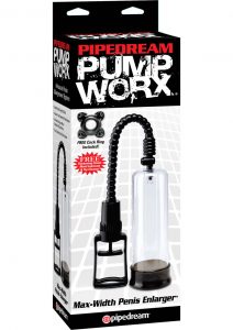 Pump Worx Max Width Penis Enlarger Clear