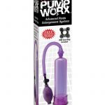 Pump Worx Beginners Power Pump With Cock Ring Purple