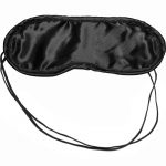 Sex And Mischief Satin Black Blindfold