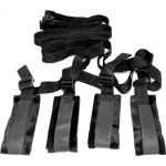 Sex And Mischief Bed Bondage Restraint Kit Black