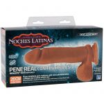 Noches Latinas Latin Nights Realistic Cock With Balls 8 Inch Flesh