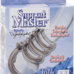 Dr Joel Kaplan Support Master Triple Smooth Cock Ring Smoke