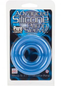 Advanced Silicone Pump Sleeve Blue