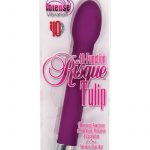 10 Function Risque Tulip Vibrator Waterproof 5.75 Inch Purple