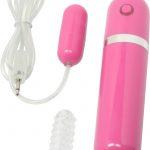 Ahh Vibe Bullet Of Love Wired Remote Control Bullet Pink