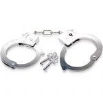 Fetish Fantasy Series Limited Edition Metal Handcuffs Silver