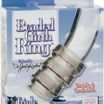 Dr Joel Kaplan Beaded Girth Ring Triple Stacker Cock Ring Smoke