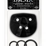 Basix Rubber Works Universal Harness Plus Size Black