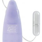 First Time Satin Teaser Wired Remote Control Bullet Purple