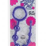 Booty Call X-10 Silicone Anal Beads Purple 8 Inch