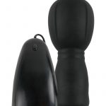 Fetish Fantasy Series Vibrating Head Teazer Wired Remote Control Black