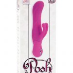 Silicone Double Dancer Vibrator Waterproof Pink