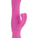 Silicone Double Dancer Vibrator Waterproof Pink