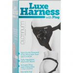 Vac U Lock Platinum Luxe Harness With Plug Black Adjust Up To 60 Inch Waist
