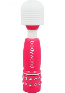 Bodywand Neon Edition Mini Massager Pink 4 Inch