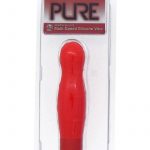 Pure Carress Multi Speed Silicone Vibe Waterproof Coral 4.25 Inch