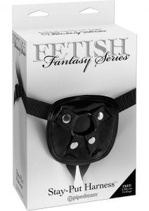 Fetish Fantasy Stay Put Harness Adjustable Black