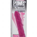 Bendie Power Stud Rod Realistic Vibrator Pink Waterproof 7 Inch