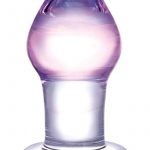 Glas Amethyst Rain Butt Plug