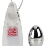 Pocket Exotics Vibrating Egg Silver 2 Inch