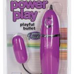 Power Play Playful Silicone Bullet Waterproof Purple 2.25 Inch