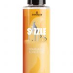 Sizzle Lips Warming Edible Gel Butter Rum 4.2 Ounce