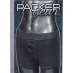 Packer Gear Boxer Brief Harness Black Large/Xtra Large