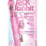 Petite Thrusting Jack Rabbit Dual Vibe Waterproof Pink 5 Inch