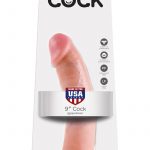 King Cock Realistic Dildo Flesh 9 Inch