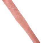 King Cock Tapered Double Dildo Flesh 16 Inch