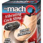 MachO Vibrating Cock Sling Black 3 Inch