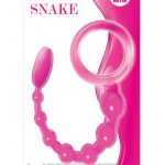 Wet Dreams Sex Snake Silicone Vibrating Anal Beads Pink Passion