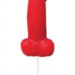 Eat Me Jumbo Gummy Cock Pop Strawberry Red