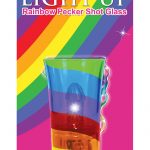 Light Up Rainbow Pecker Shot Glass