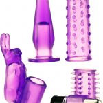 Kinx 4play Couples Kit Bullet Vibe Waterproof Purple