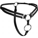 Strap U Unity Double Penetration Strap On Harness Black